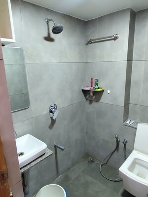 Bathroom in 3 BHK Apartment at South Bopal – for Rent