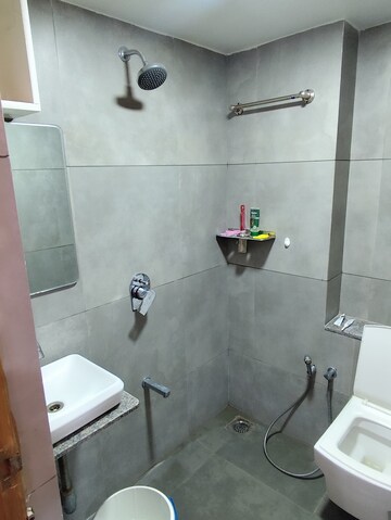 Bathroom in 3 BHK Apartment at South Bopal – for Rent