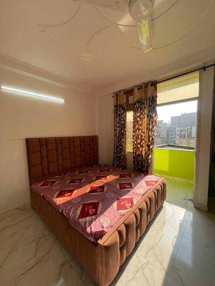 Bedroom, saket 3 Bedroom 1300 Sq.Ft. Builder Floor In Saket Delhi 9578078