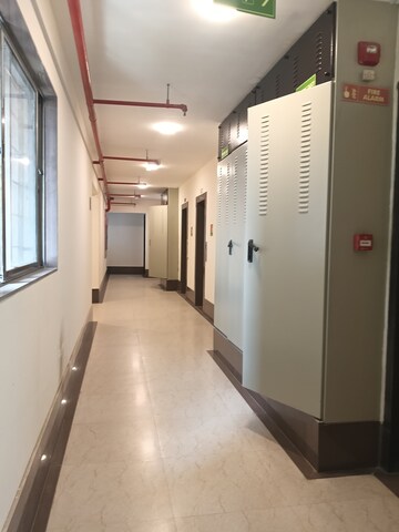 Building Lobby in 2.5 BHK Apartment at Chandak Stella, Goregaon West – for Rent