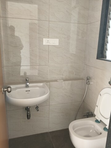 Bathroom in 2.5 BHK Apartment at Chandak Stella, Goregaon West – for Rent