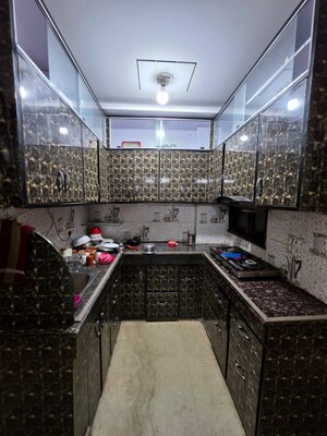 Kitchen in 2 BHK Builder Floor at Dwarka Mor – for Rent