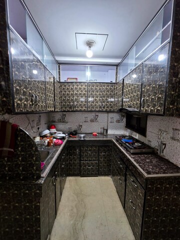 Kitchen in 2 BHK Builder Floor at Dwarka Mor – for Rent