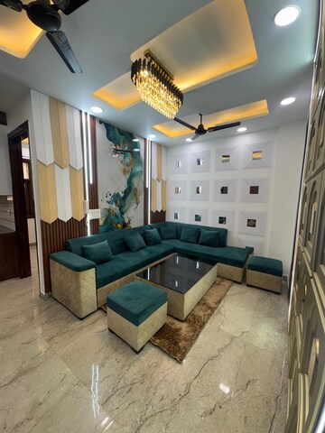 Living Room in 3 BHK Builder Floor at Dwarka Mor – for Rent
