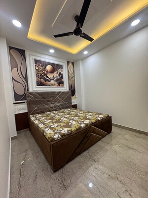 Bedroom in 3 BHK Builder Floor at Dwarka Mor – for Rent