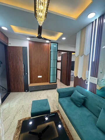 Living Room in 3 BHK Builder Floor at Dwarka Mor – for Rent