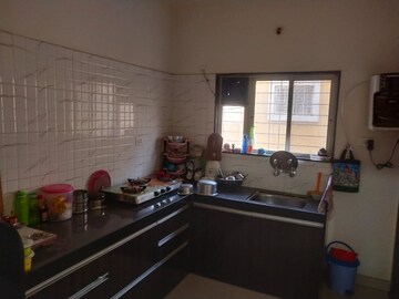 Kitchen in 1 BHK Apartment at Golden Blessings, Thergaon – for Rent