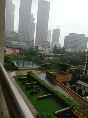 Balcony in 3 BHK Apartment at Ashford Casa Grande, Lower Parel – for Rent