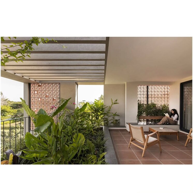 Balcony, gv residency 4 Bedroom 3001 Sq.Ft. Independent House In Gv Residency Coimbatore 9578279