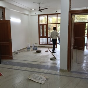 Living Room in 2 BHK Builder Floor at RWA Residential Society Sector 46, Sector 46 – for Rent