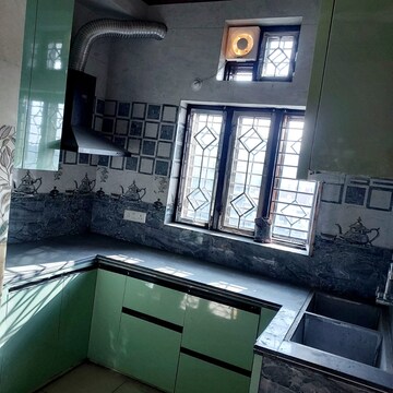 Kitchen in 2 BHK Builder Floor at Dehradun Cantt – for Rent