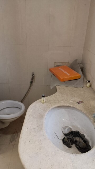 Bathroom in 3 BHK Apartment at Jaypee Pavilion Heights III, Sector 128 – for Rent