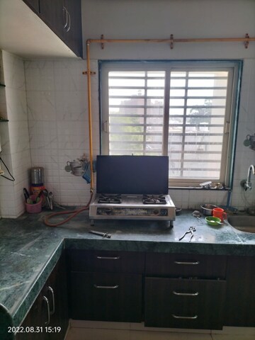 Kitchen in 2 BHK Apartment at Chandkheda – for Rent