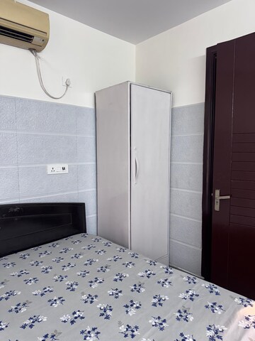 Bedroom in 1 BHK Builder Floor at Saathi Apartment, Rohini Sector 9 – for Rent