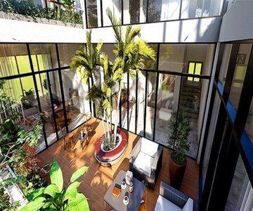 Balcony in 5 BHK Villa at Praneeta The Patio, Mokila – for Sale