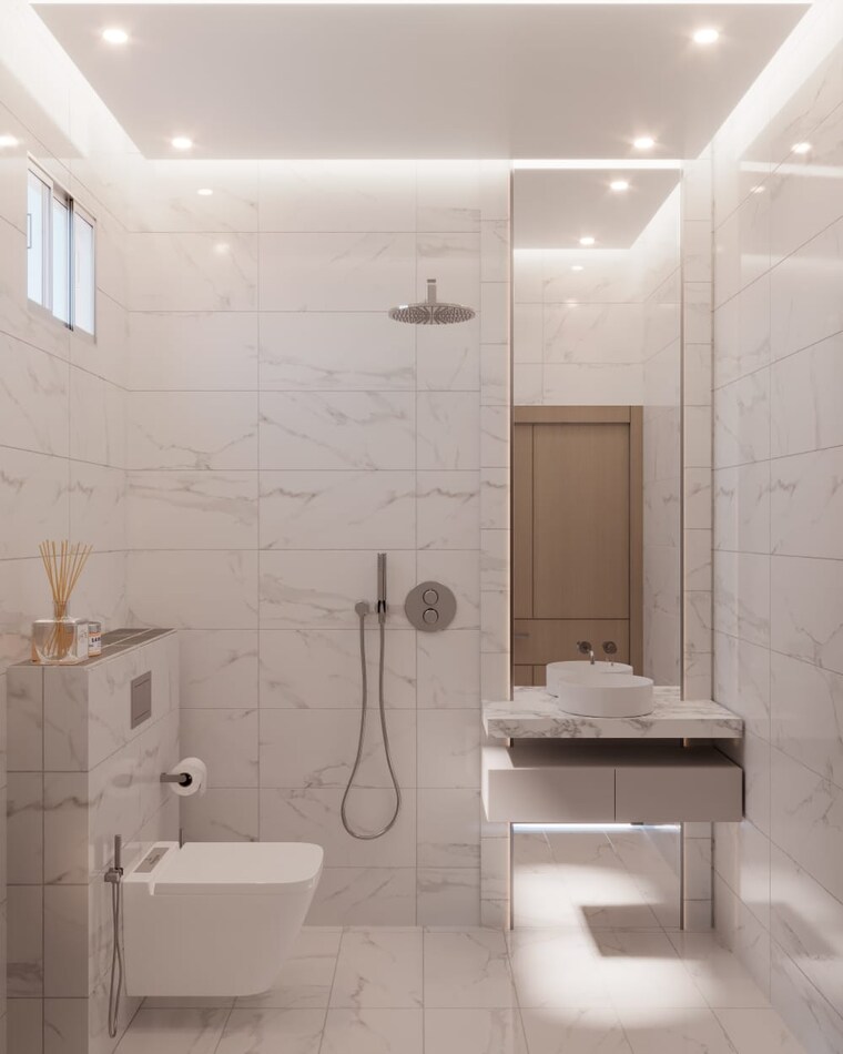 Bathroom, av-vitthal-landmark 3 Bedroom 2000 Sq.Ft. Apartment In Moshi Pune 9578483