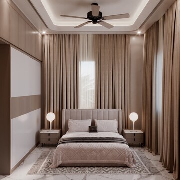 Bedroom in 3 BHK Apartment at AV Vitthal Landmark, Moshi – for Sale