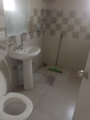 Bathroom in 2 BHK Apartment at Gaur Atulyam, Omicron I Greater Noida – for Rent