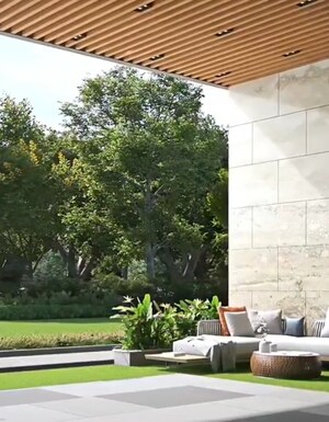 Balcony in 3.5 BHK Apartment at Lodha Altero, Wakad – for Sale