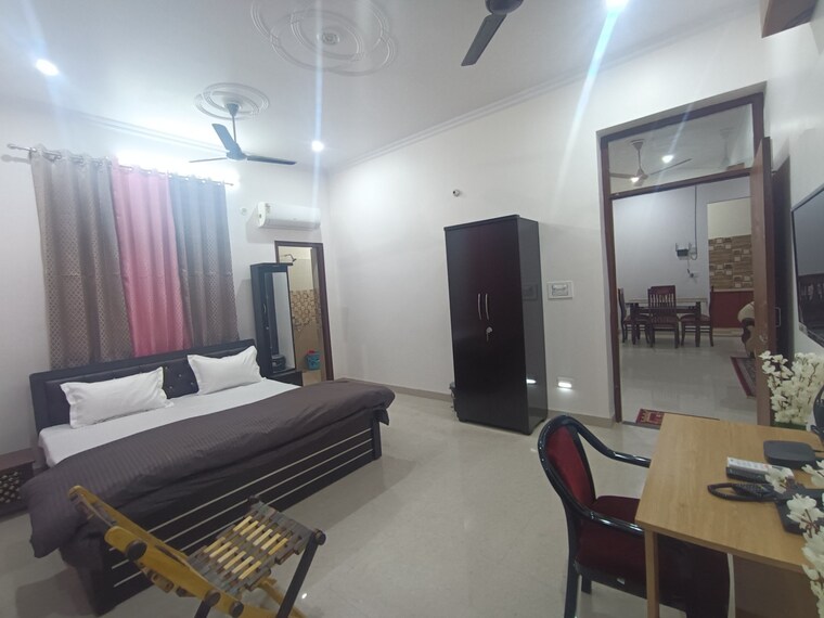 Living Room, gomti nagar 2 Bedroom 1350 Sq.Ft. Independent House In Gomti Nagar Lucknow 9578524