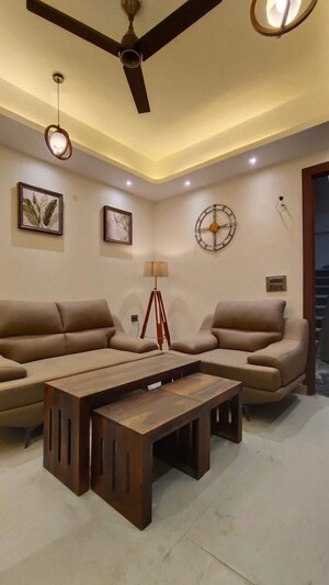 Living Room in 1 BHK Builder Floor at Saket – for Rent