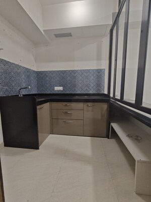 Kitchen in 1 BHK Apartment at Lodha Crown Quality Homes, Majiwada – for Rent