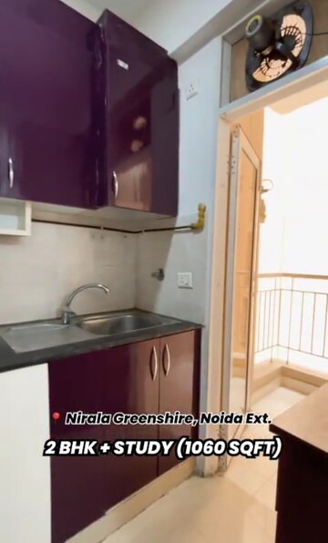 Kitchen in 2.5 BHK Apartment at Nirala Greenshire, Sector 2 Greater Noida – for Sale