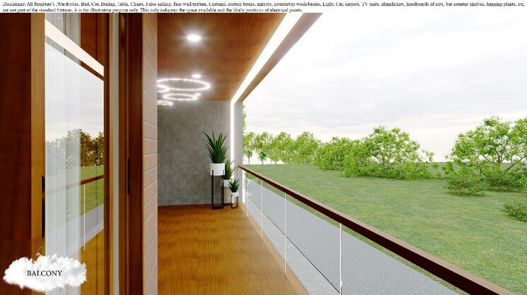 Balcony, mulanthuruthy 3 Bedroom 2000 Sq.Ft. Villa In Mulanthuruthy Kochi 9578555