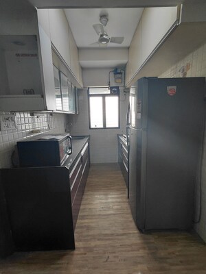 Kitchen in 2 BHK Apartment at Sethia Sea View, Goregaon West – for Rent
