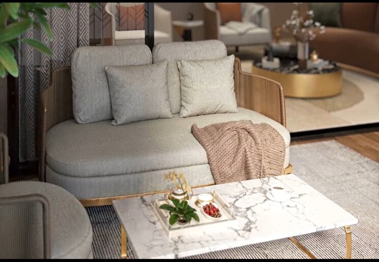 Living Room, lodha-massimo 3 Bedroom 1726 Sq.Ft. Apartment In Baner Pune 9578588