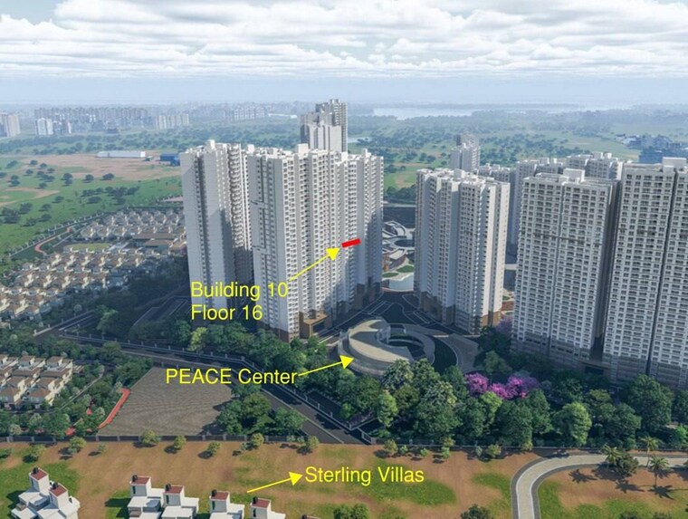 Exterior View, prestige-park-grove 4 Bedroom 2451 Sq.Ft. Apartment In Whitefield Bangalore 9578639