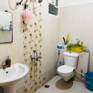 Bathroom in 2 BHK Apartment at GM Infinite E City Town, Bommasandra – for Rent