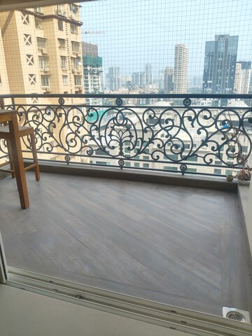 Balcony in 3 BHK Apartment at K Raheja Raheja Classique, Andheri West – for Rent
