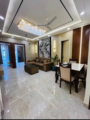 Living Room in 4 BHK Builder Floor at Ansal API Esencia, Sector 67 – for Sale