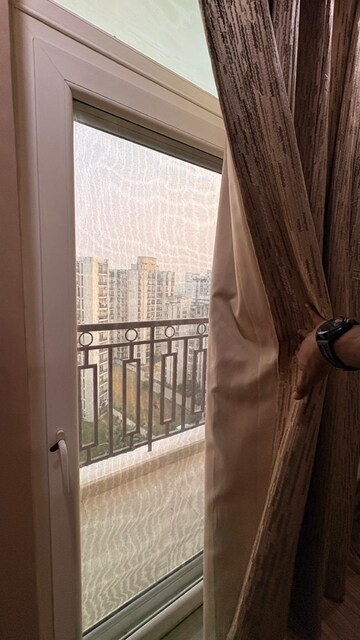 Balcony in 4 BHK Apartment at Levana Celebrity Gardens, Muzaffar Nagar Ghusval – for Rent