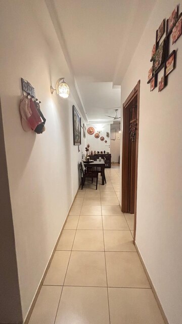 Building Lobby in 3.5 BHK Apartment at Bhartiya Nikoo Homes, Thanisandra Main Road – for Sale