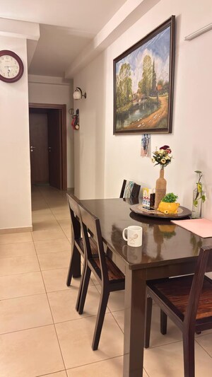 Kitchen in 3.5 BHK Apartment at Bhartiya Nikoo Homes, Thanisandra Main Road – for Sale