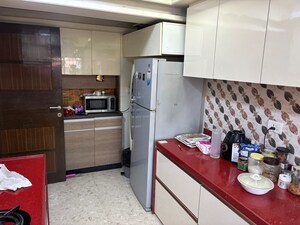 Kitchen in 4 BHK Apartment at Neumec Trishala Apartments, Dadar East – for Sale