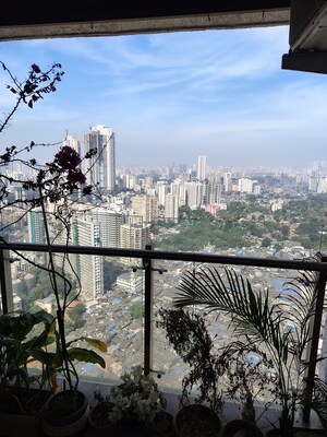 Balcony in 2 BHK Apartment at JP Decks, Goregaon East – for Rent