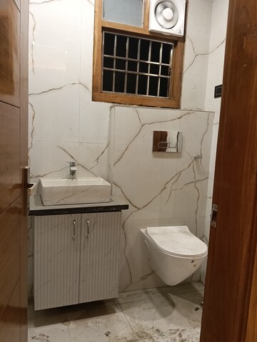 Bathroom in 3 BHK Builder Floor at Rajendra Nagar – for Sale