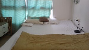 Bedroom in 3 BHK Apartment at Bhartiya Nikoo Homes, Thanisandra Main Road – for Rent