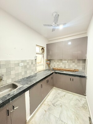 Kitchen in 2 BHK Builder Floor at Saket – for Rent