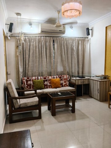 Living Room in 1.5 BHK Apartment at Kalina – for Rent