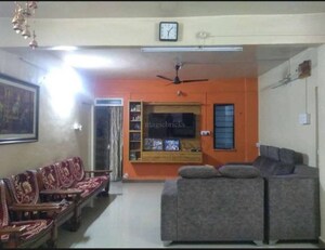 Living Room in 3 BHK Apartment at Chinchwad – for Sale