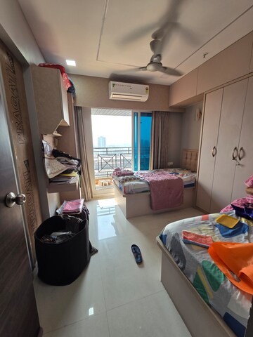 Master Bedroom in 2 BHK Apartment at Cosmos Habitat, Majiwada – for Sale