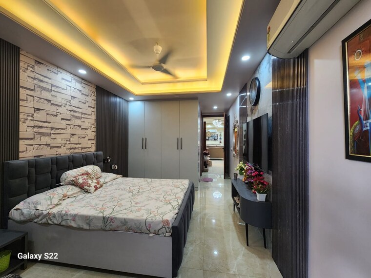 Bedroom, saket 3 Bedroom 1200 Sq.Ft. Builder Floor In Saket Delhi 9578988