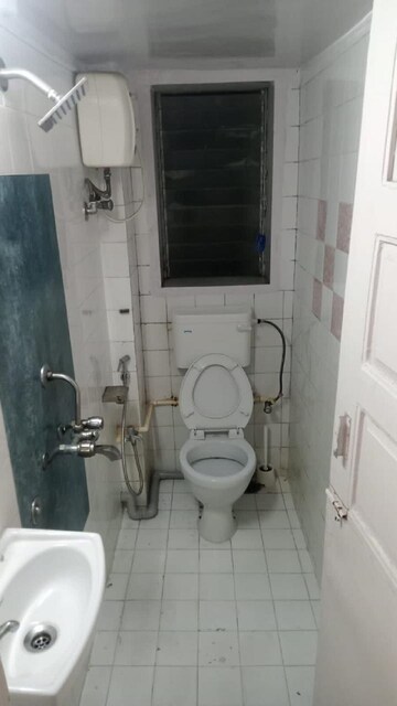 Bathroom in 1 BHK Apartment at Bandra West – for Rent
