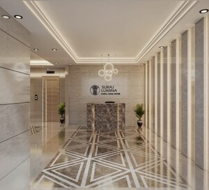 Building Lobby in 2 BHK Apartment at Suraj Lumina, Mahim – for Sale