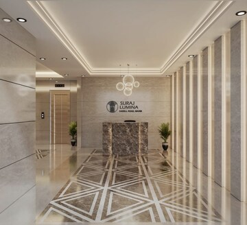 Building Lobby in 2 BHK Apartment at Suraj Lumina, Mahim – for Sale