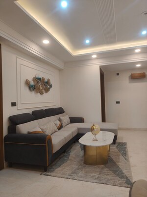 Living Room in 4 BHK Builder Floor at Ansal API Esencia, Sector 67 – for Sale